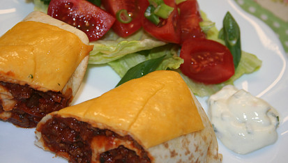 Hovězí burrito  (tex-mex)