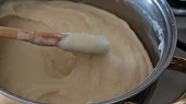 Jablonecké lístkové řezy, uvařená "kaše"
