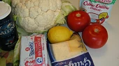 Karfiol (květák) so syrom a ančovičkami