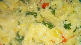 Křehké chřestovo - špenátové placičky