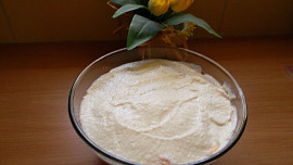 Krupicová kaše - barevná