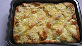 Kynutý mřížkový koláč s tvarohem (Kynutý mřížkový koláč s tvarohem)
