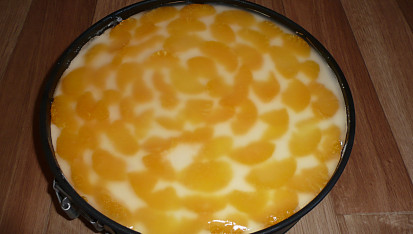 Mandarinkový dort
