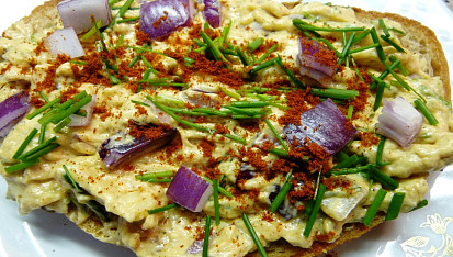 Pomazánka na způsob bavorské speciality Obatzter