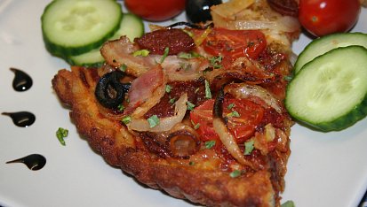 Pizza z české cmundérie