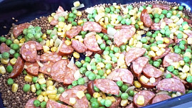 Pohanka zapečená s kyselým zelím