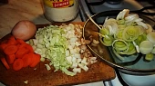 Polévka nejen pórková, suroviny...