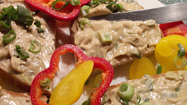 Pomazánka  plná vitaminů, aneb netradiční léčivo