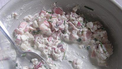 Pomazánka z cottage - výborná, zdravá a dietní, Pomazánka z Cottage- výborná, zdravá, dietní