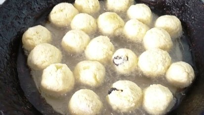 Sladké tvarohové koule - Słodke twarohowe kulki