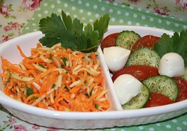 Švýcarský mrkvový salát