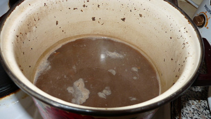 Tvarohová houbovka, vaříme houby