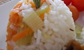 Zeleninová rýže k masu