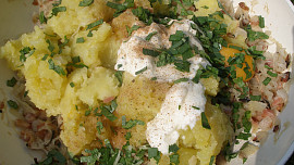 Bramborovo - zelné šišky