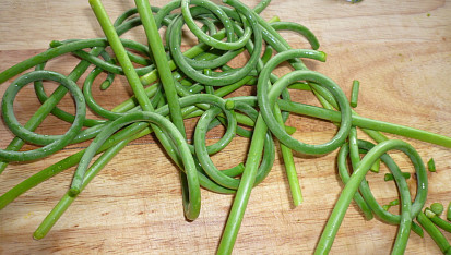 Česnekové pesto