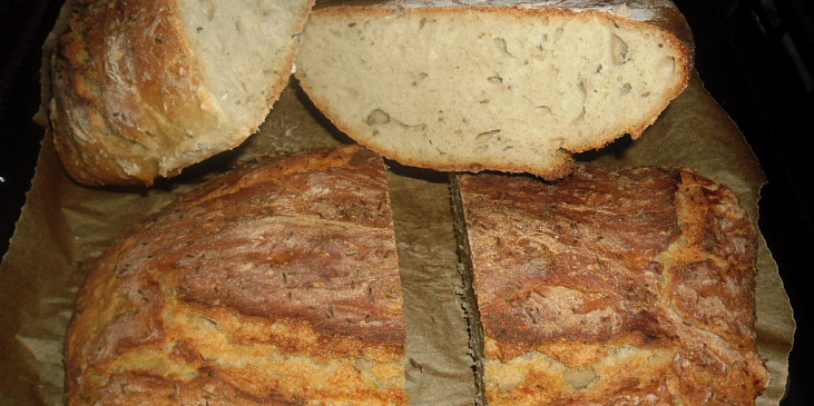 Chleba domácí - kmínový (povedl se :-))