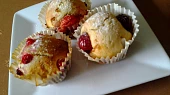 Čokoládovo třešňové muffiny