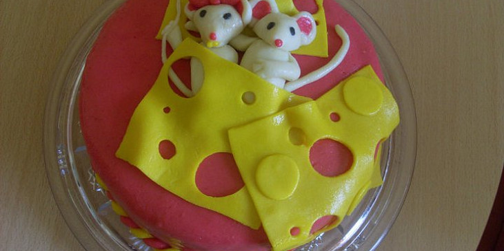 Můj dortík s myškami :)