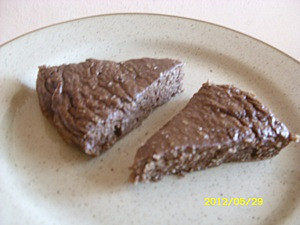 Dietní kakaovo-banánová buchta
