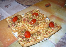 Dřevorubecký toast