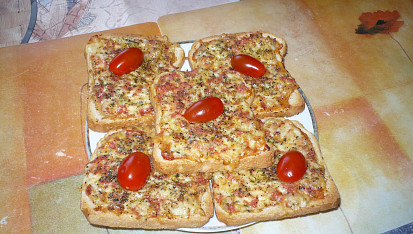 Dřevorubecký toast