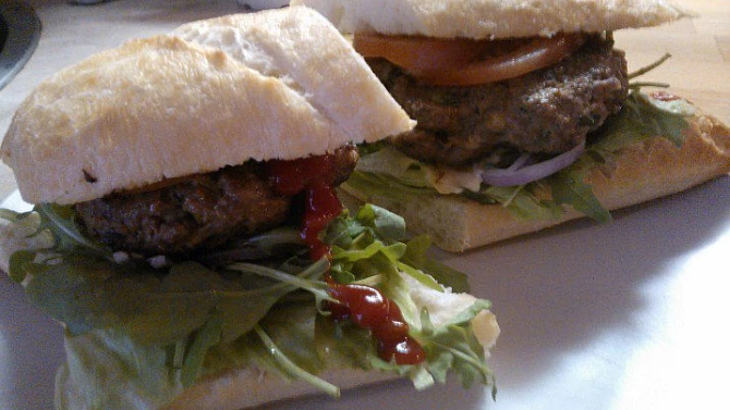 Hamburger od šéfa