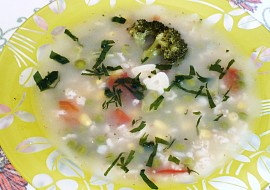 Jarní zeleninová polévka