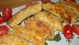 Mini jitrnice z brambor a sýrů