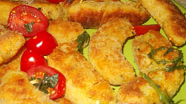 Mini jitrnice z brambor a sýrů