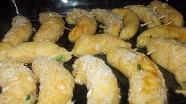 Mini jitrnice z brambor a sýrů