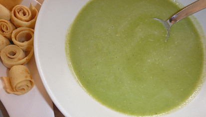 Krémová mangoldová polévka