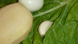 Krémová mangoldová polévka