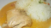 Kuře nadivoko, s paprikovou pastou, řapíkatým celerem a zeleninou
