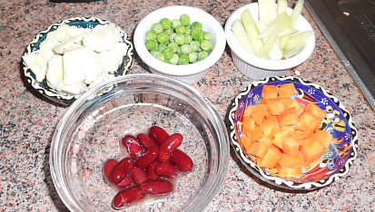 Kuře pečené na zelenině-nejen pro diabetiky