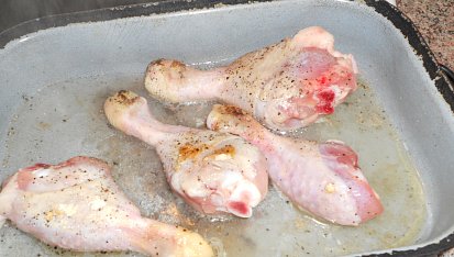 Kuře pečené na zelenině-nejen pro diabetiky