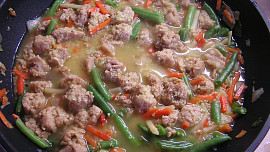 Kuskus se sójovým masem