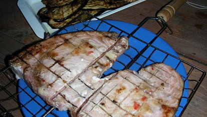 Mečoun na grilu
