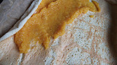 Meruňkovo-pomerančová roláda