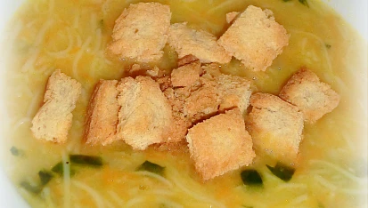 Mrkvová polévka od maminky