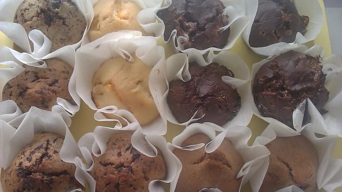 Muffiny čtyřikrát jinak