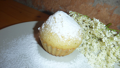Muffiny s bezovým květem