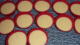 Muffiny s bezovým květem