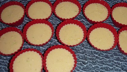 Muffiny s bezovým květem