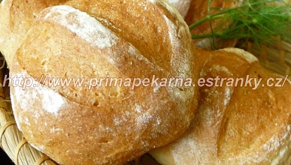 "Naklíčené" bulky (s pšeničnými klíčky)