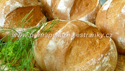 "Naklíčené" bulky (s pšeničnými klíčky)