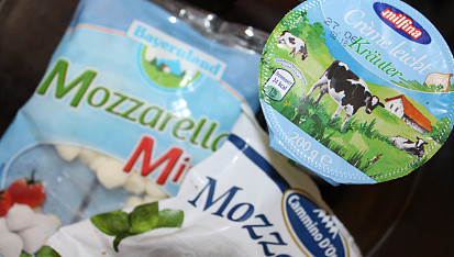 Pizza - mangold, krevety ..., ingredience