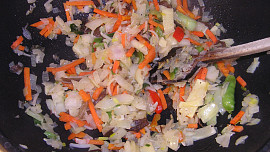 Pohanka v sýrové omáčce