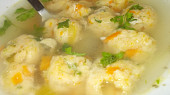 Jemné řapíkato - mrkvové knedlíčky do polévky