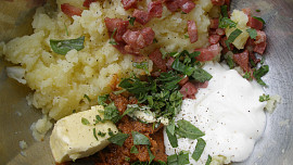 Rustikální bramborové dortíky