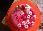 Růžový dortík